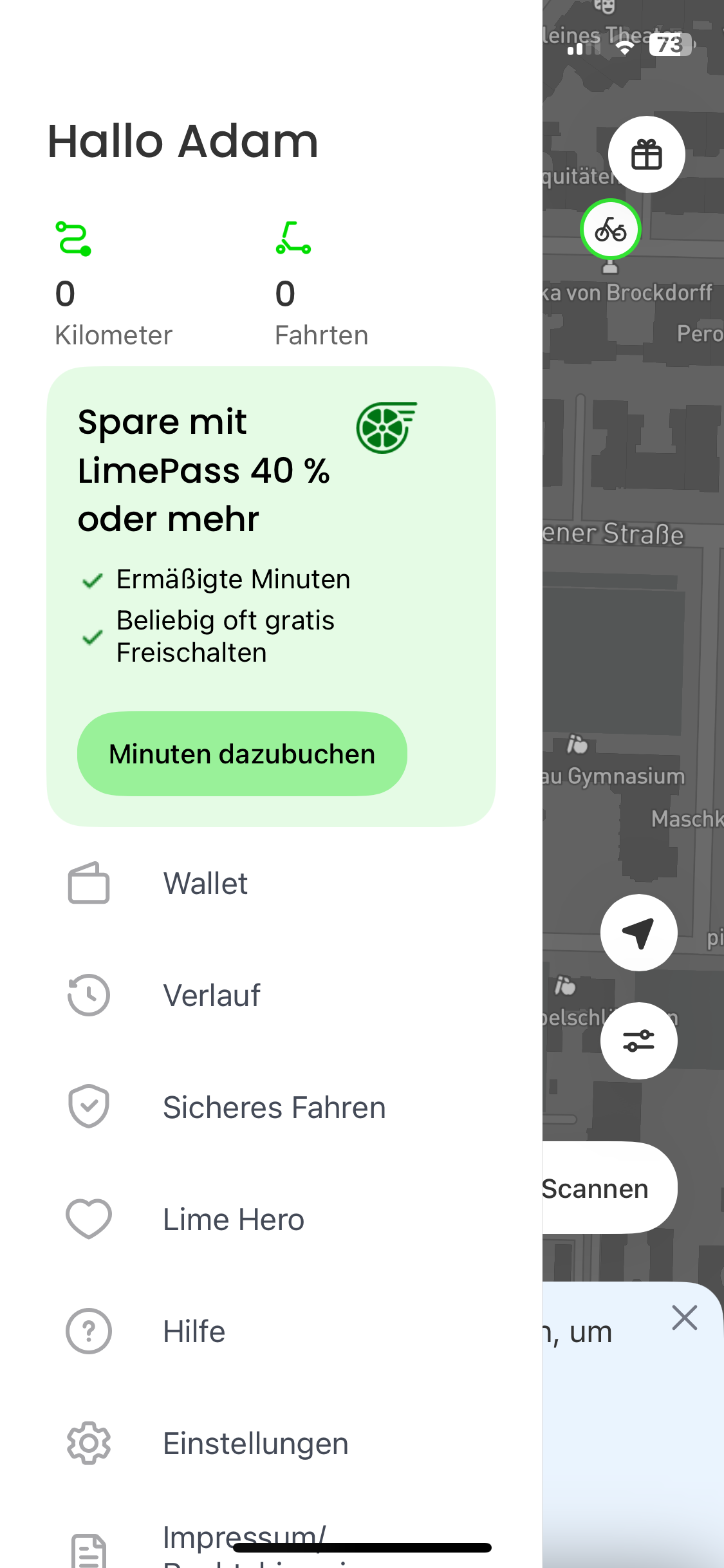 Promos auswählen